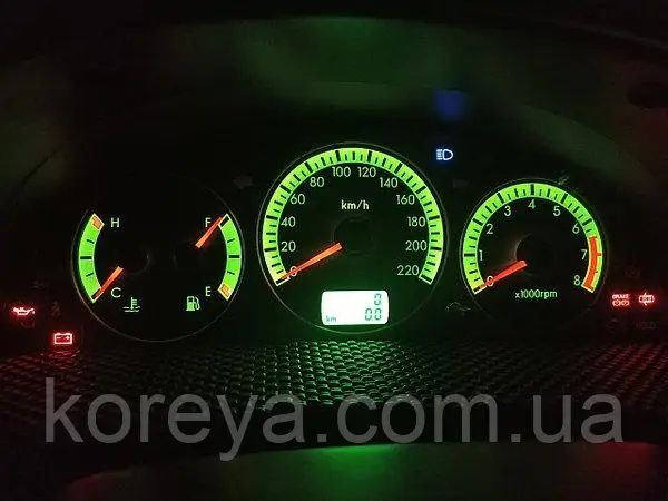 Цифрова панель приладів Ланос Lanos Сенс нового зразка (Прибалтика)