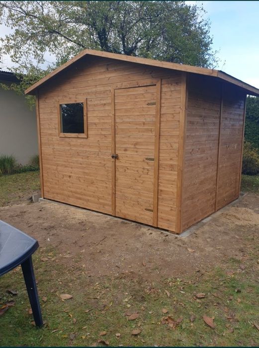 Domek narzędziowy drewniany 3x3 MORENO