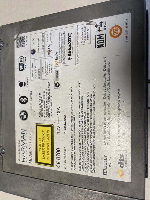 Radionawigacja BMW F30 NBT HU LCI