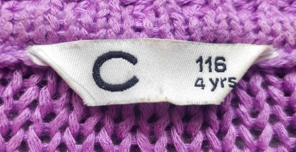 Sweter Cubus rozmiar 116, 4 lata, dziewczęcy