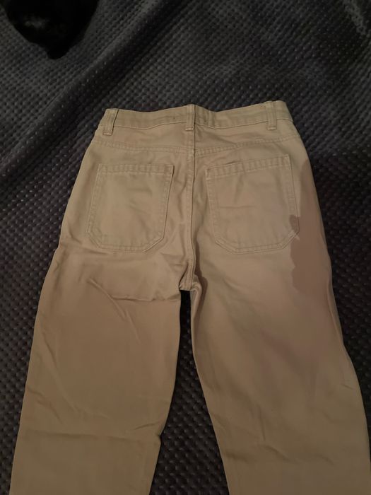 Джинси бежеві Бершка