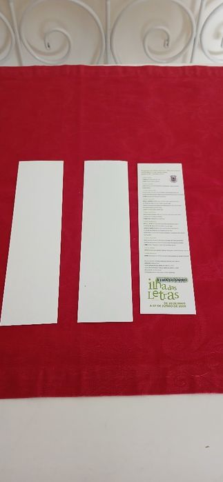 Marcadores de livros, novos