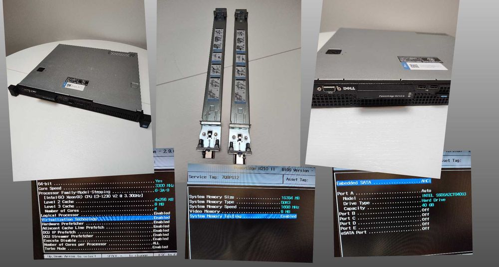 Dell R210II z Mikrotik lv4: