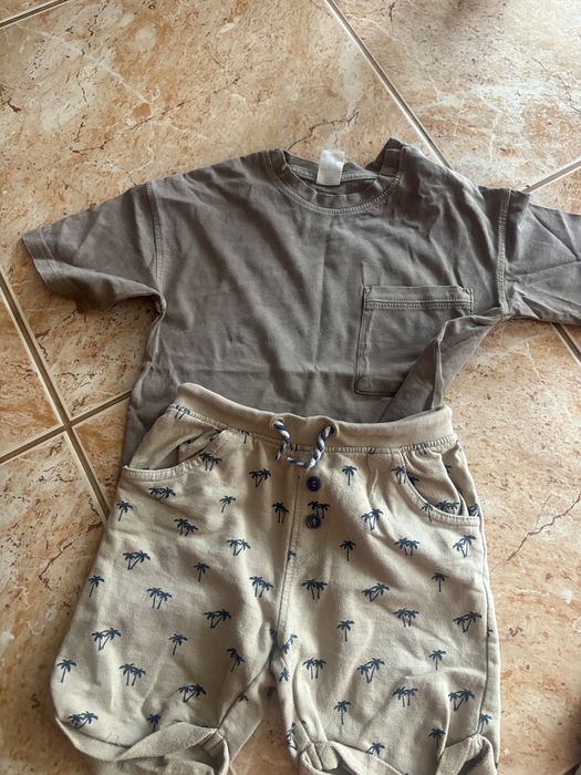 Paka ubran chlopiec 92-98 zara jojo maman blue seven/ limango C&A stan bdb