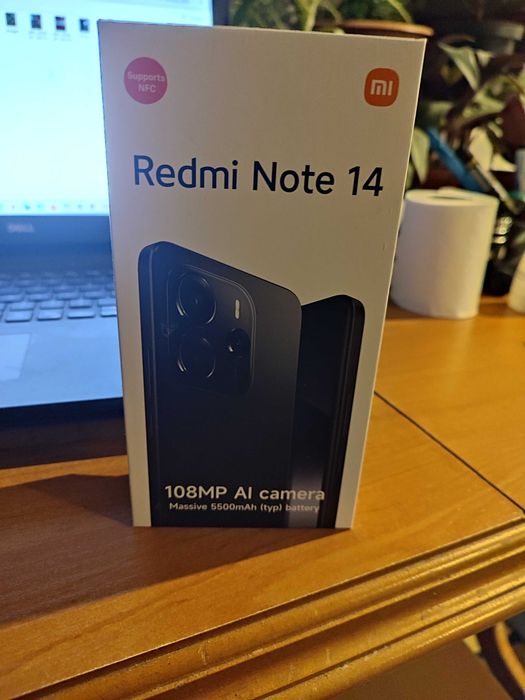 Xaiomi Redmi Note 14 NFC 8/256GB, ocean blue, 108MP Al camera. (nowy ...