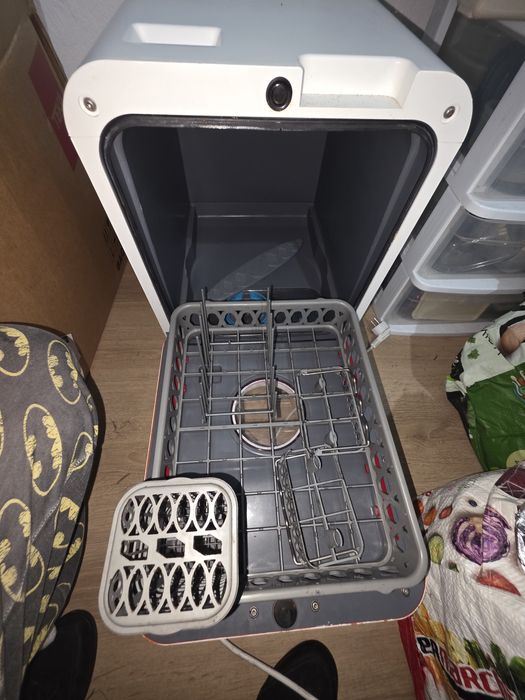 Mini Máquina de Lavar Loiça Bob (Daan Tech) - Custom White Edition