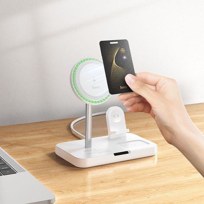 Lokalizator zgodny z Apple Find My Hoco w formie karty E92 czarny