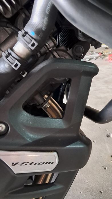 Linha escape completa para suzuki vstrom 650 xt