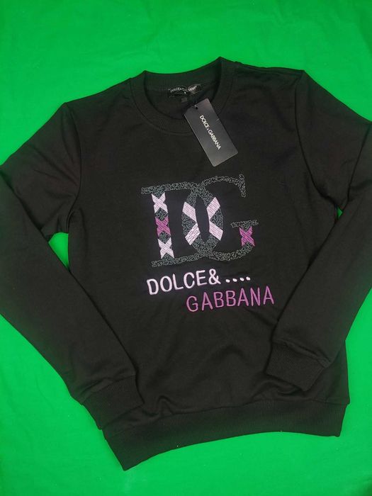 S-XXL Bluza damska czarna Dolce Gabbana nowość Hit