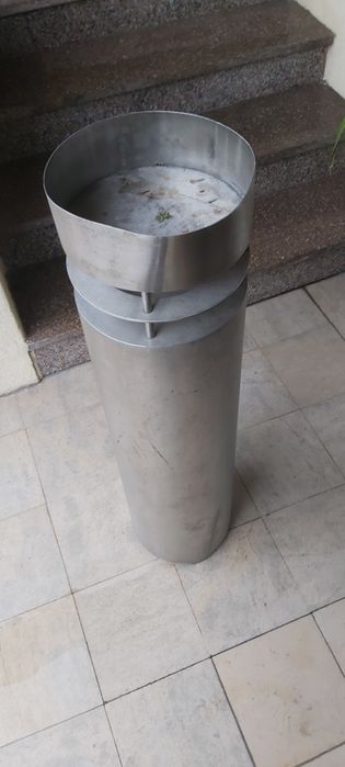 Cinzeiro em inox