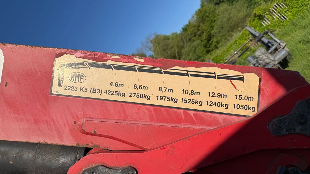 STAR 266 MAN 6X6 HDS ŻURAW HMF 2220 K5 plus przyczepa