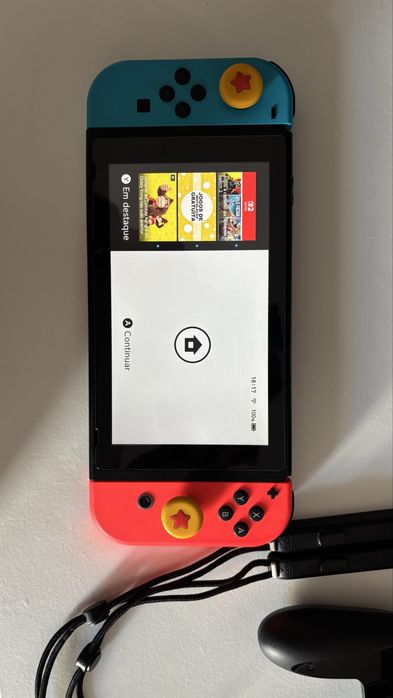 Nintendo Switch v1 com caixa