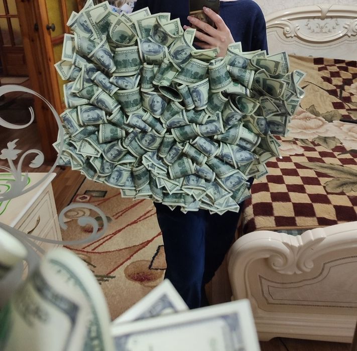 Грошова картина/картина из денег