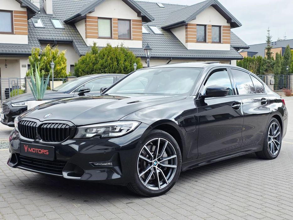 BMW Seria 3 Sport Line___330e XtraBoost 292KM LED Skóra Kamera360°__Pełna Historia