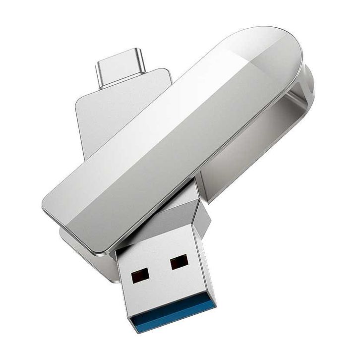 Флешка HOCO UD10 32GB USB3.0 Type-C OTG USB со смартфона на компьютер