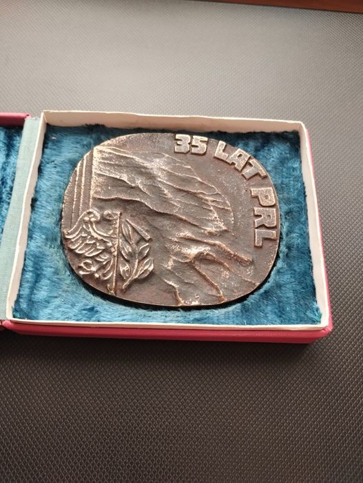 Unikatowy medal 35 lat PRL rzadki