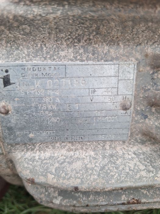 Silnik 7.5kw trójfazowy do śrutownika bąk