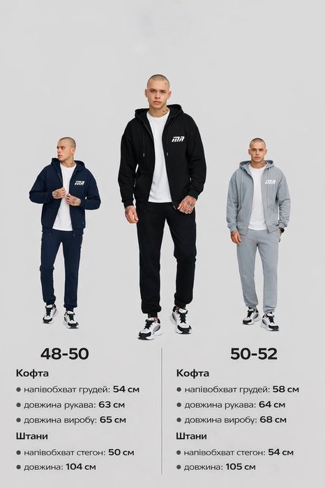 Чоловічий спортивний костюм