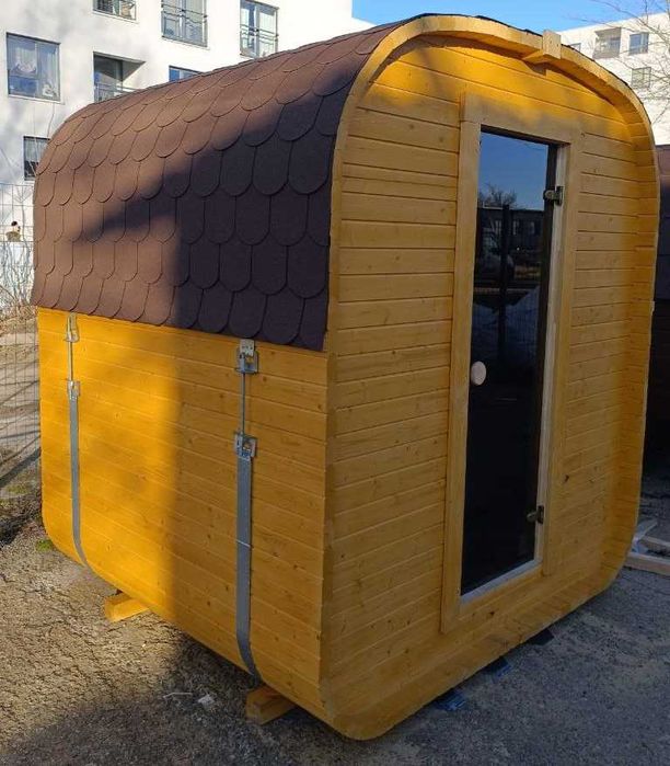 Sauna ogrodowa WOLA QUADRO 180 сm zestaw do samodzielnego montażu