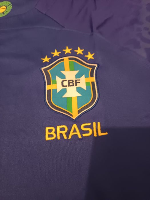 Camisola Brasil secundária oficial 2022