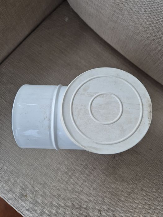 Trojnik 87st rewizyjny z uszczelka  fi 80/125