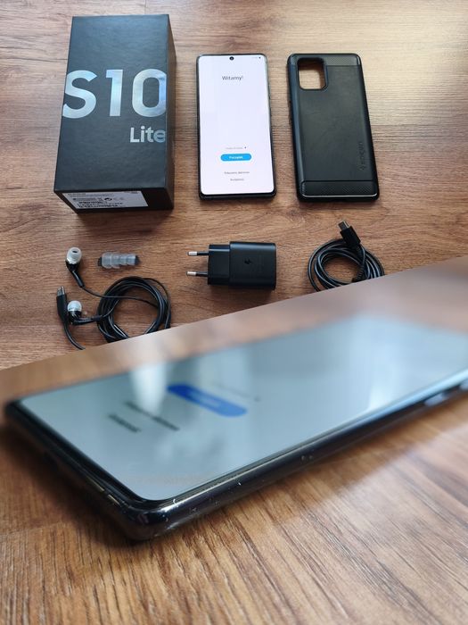 Samsung Galaxy S10 Lite 8GB/128GB Ładowarka Słuchawki Etui