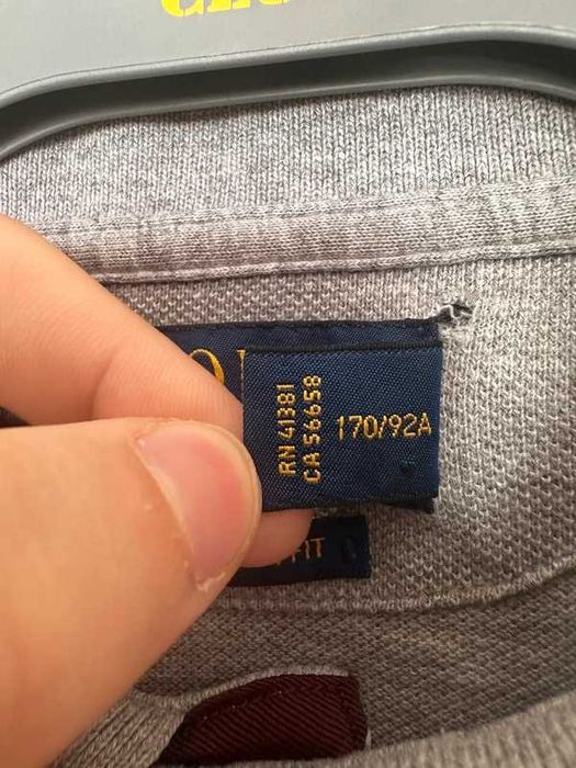 Polo Ralph Lauren Polo Bear Rugby – szare polo 100% bawełna NOWA