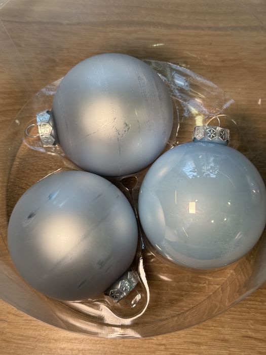 Елочные игрушки стеклянные брак