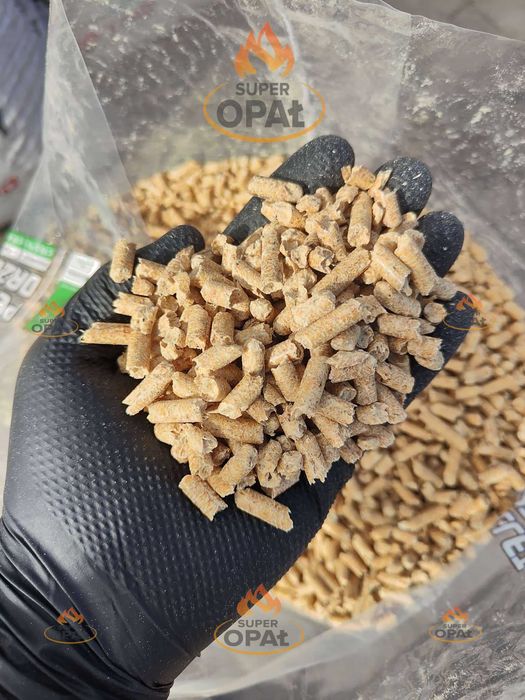 Pellet certyfikowany TPD Premium DINplus super jasny czysty 990kg 66szt