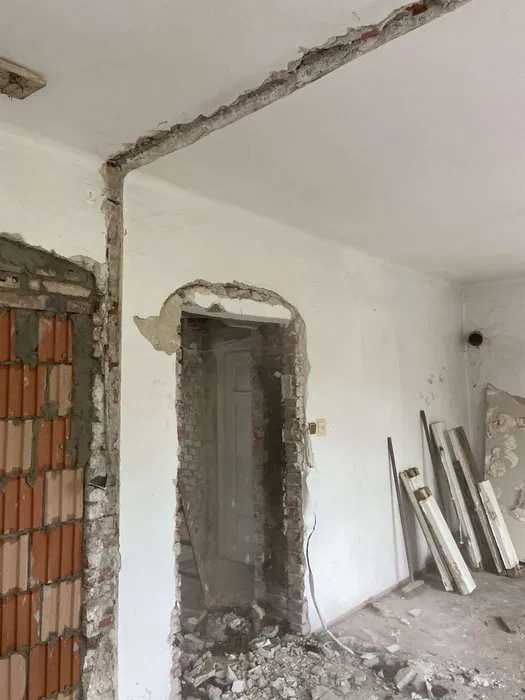 Kucie płytek kafelek podłóg wywoz gruzu demontaż boazerii kompleksowo