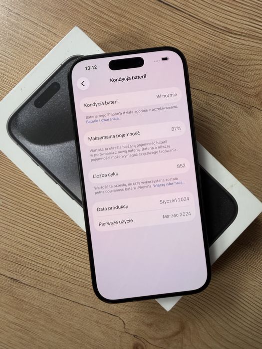 iPhone 15 pro 128 GB