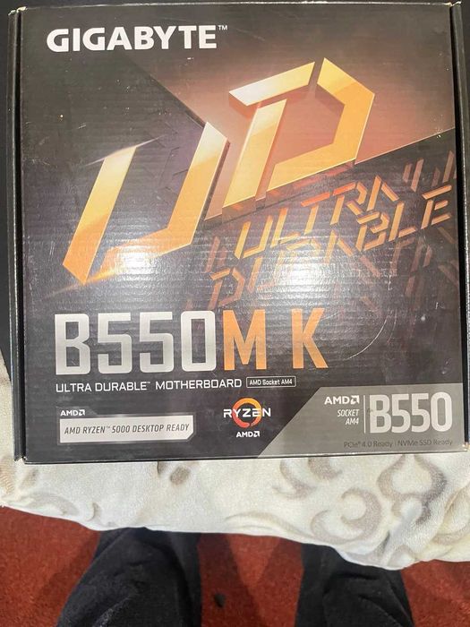 Материнська плата Gigabyte b550m k (rev. 1.1)