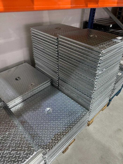 Tampa de Saneamento Rasa Galvanizada