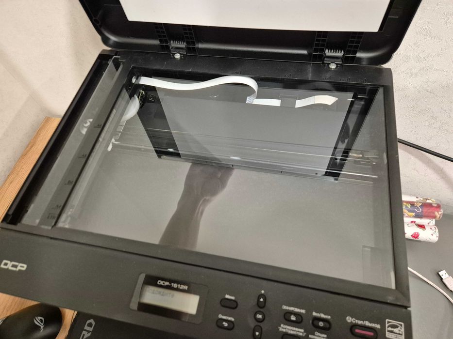 БФП Brother DCP-1512R / Принтер / Сканер / Копір / А4 / монохром / лаз