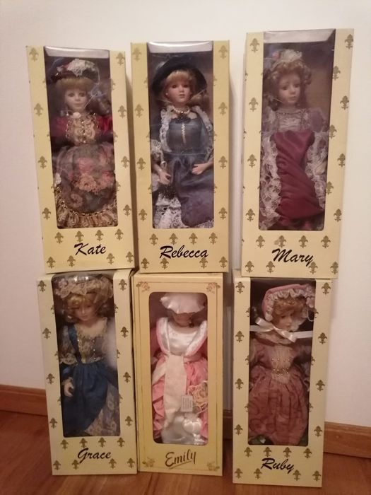 Colecção Bonecas de porcelana