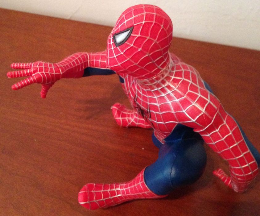 Boneco do Spider-Man com gel banho novo selado