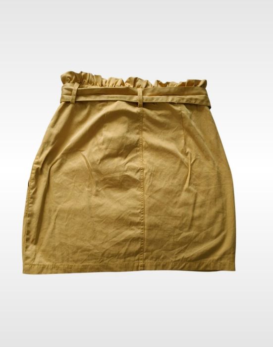 Musztardowa spódniczka damska