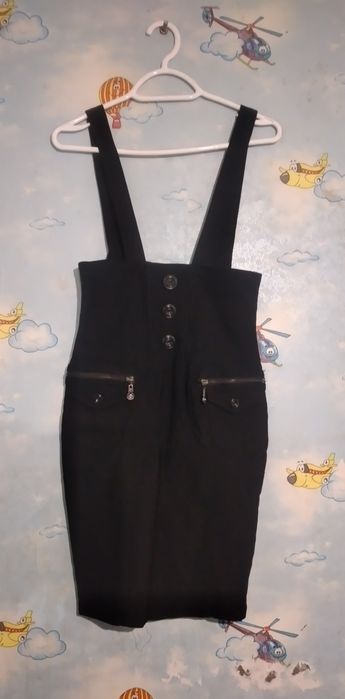 Жіночий чорний сарафан ON YI LAI, розмір 40 (L)