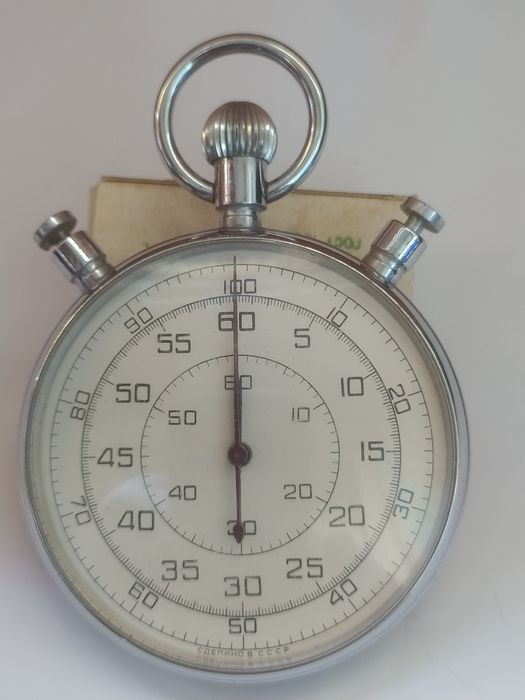 Продам секундомер Слава 100 секунд.