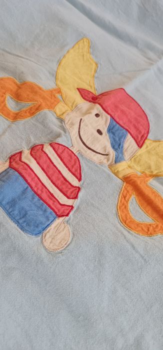 Poszewka na poduszke handmade patchwork pirat