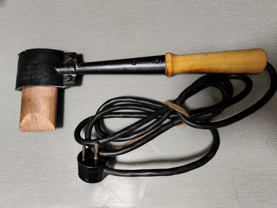 Паяльник молотковий електричний 200Вт (СРСР) – для радіаторів та авто