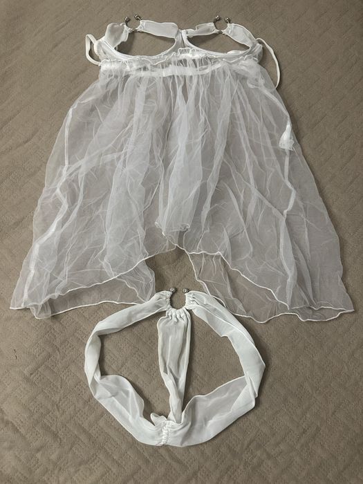 Прозрачный бебидол с трусиками стринг Anais Apparel