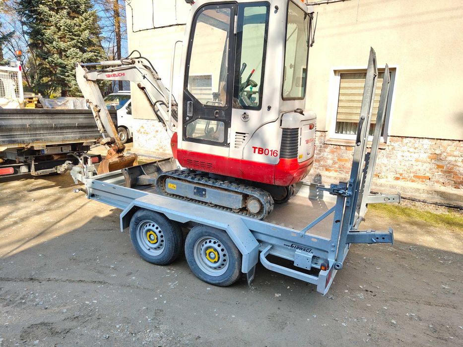 Minikoparka Takeuchi TB 016