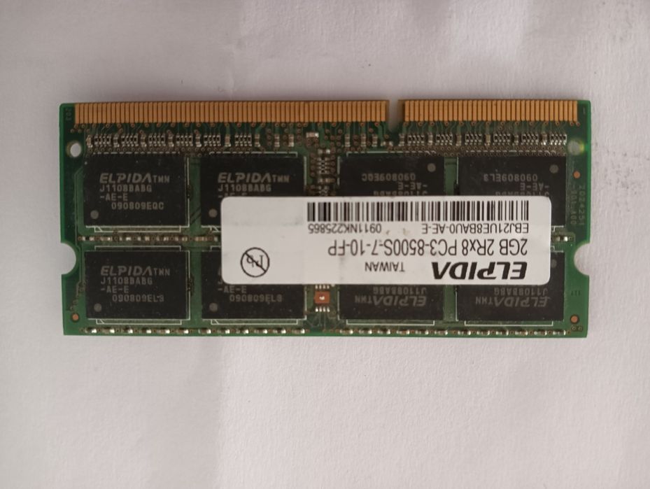 Memórias para portátil