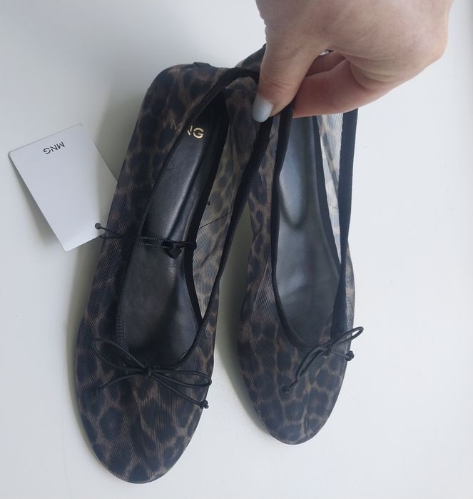 Mango  балетки 37 р