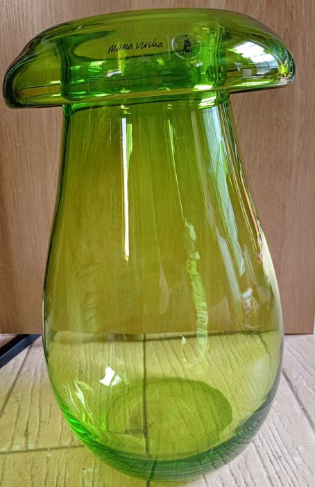 Szklany wazon Design Maria Vinka oryginał