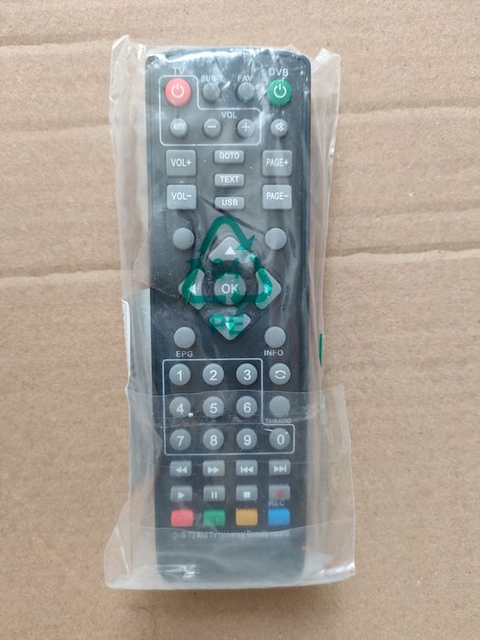 Pilot Manta do dekodera TV naziemnej.