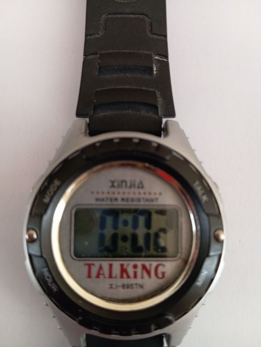 Часы часи говорящие водонепроницаемые