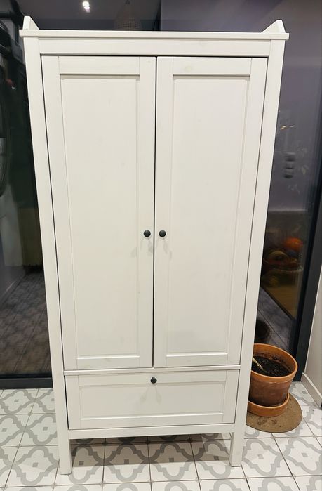 Szafa biała Ikea Sundvik