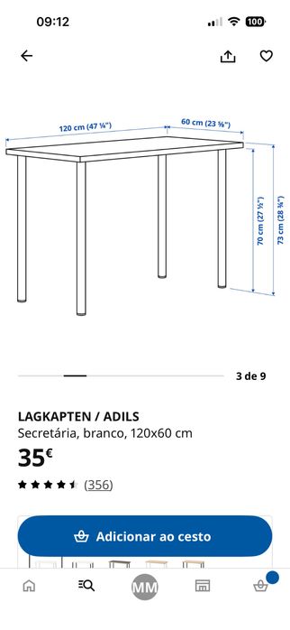 Secretaria branca Kallax 1,20m